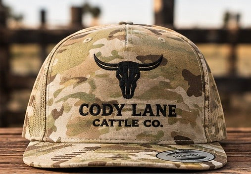 Camo Longhorn Hat